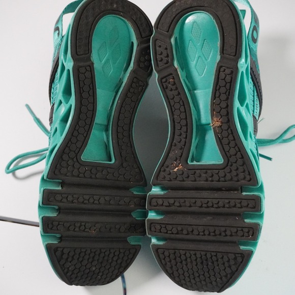 Teal Green Running Shoes Sneakers Just So Lightweight Athletic Size 7 (38) - Picture 10 of 13